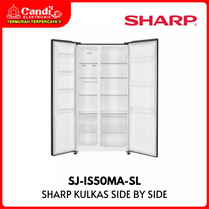 KULKAS SIDE BY SIDE SHARP